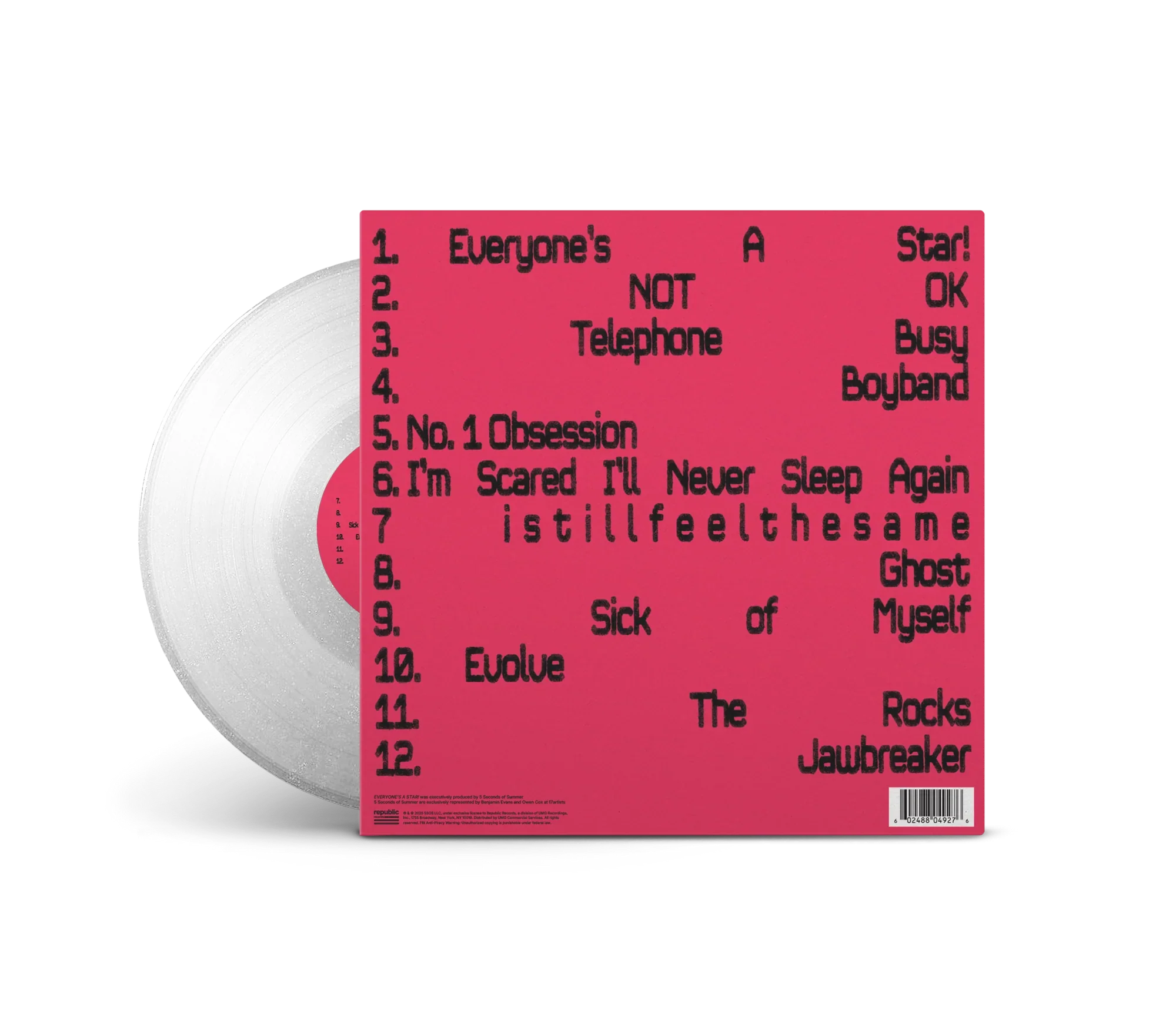 EVERYONE'S A STAR! Alt Cover Limo Vinyl - Image 4